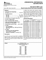 DataSheet CD74HC4316 pdf